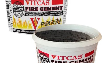 Masilla refractaria, ideal para chimeneas y cocinas