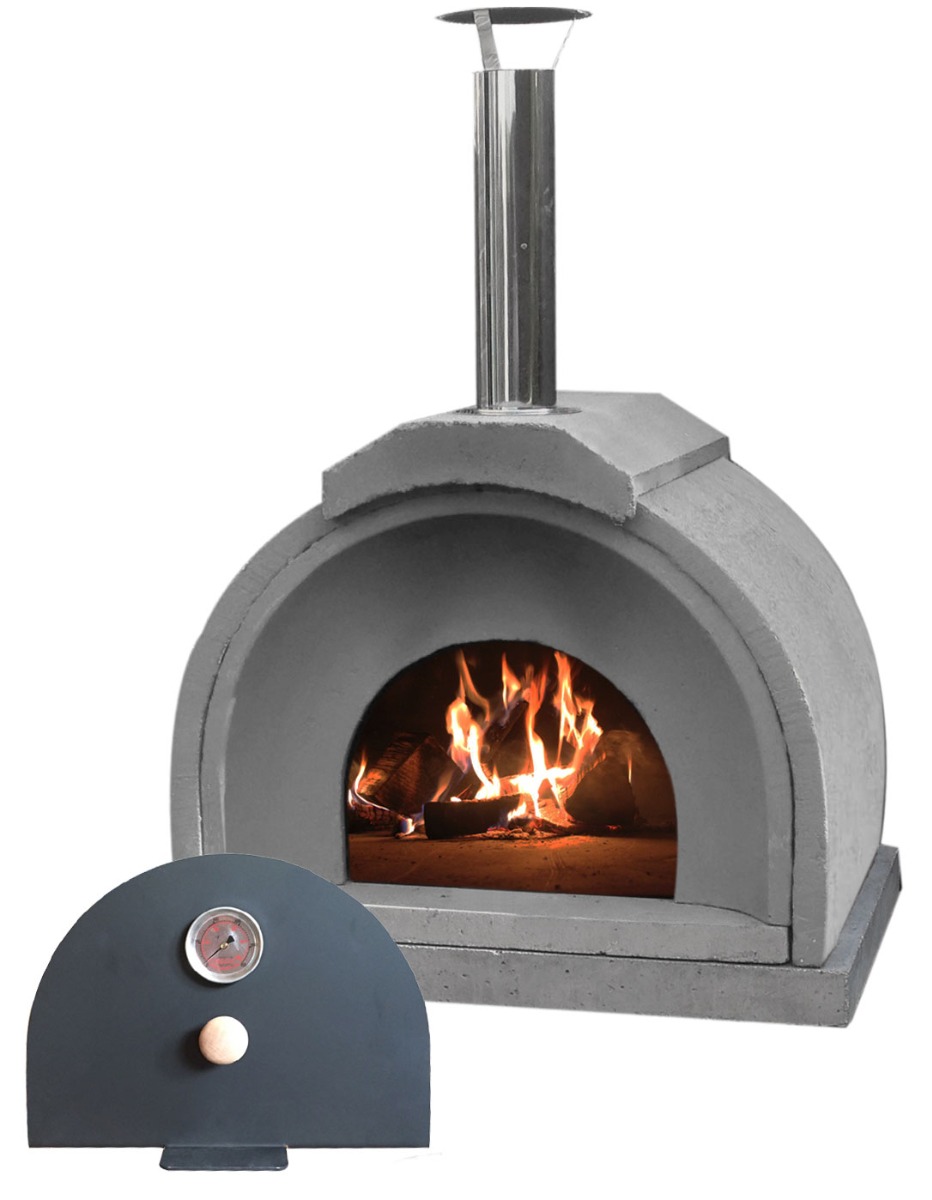 Garden Oven After Heavy Rain: Trace the Water Route Vitcas Casa outdoor oven with chamber entrance